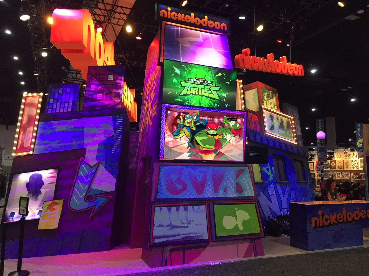 Paramount — TMNT — Comic-Con Booth — project still 4