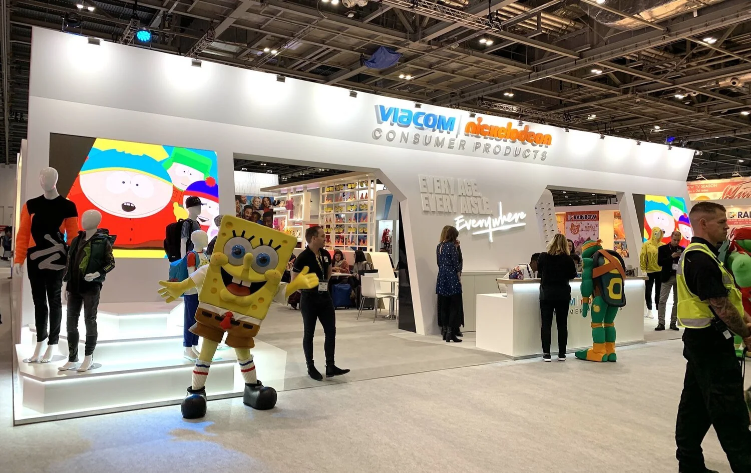 ViacomCBS / Paramount — Consumer Products — Booth Animation — project still 2